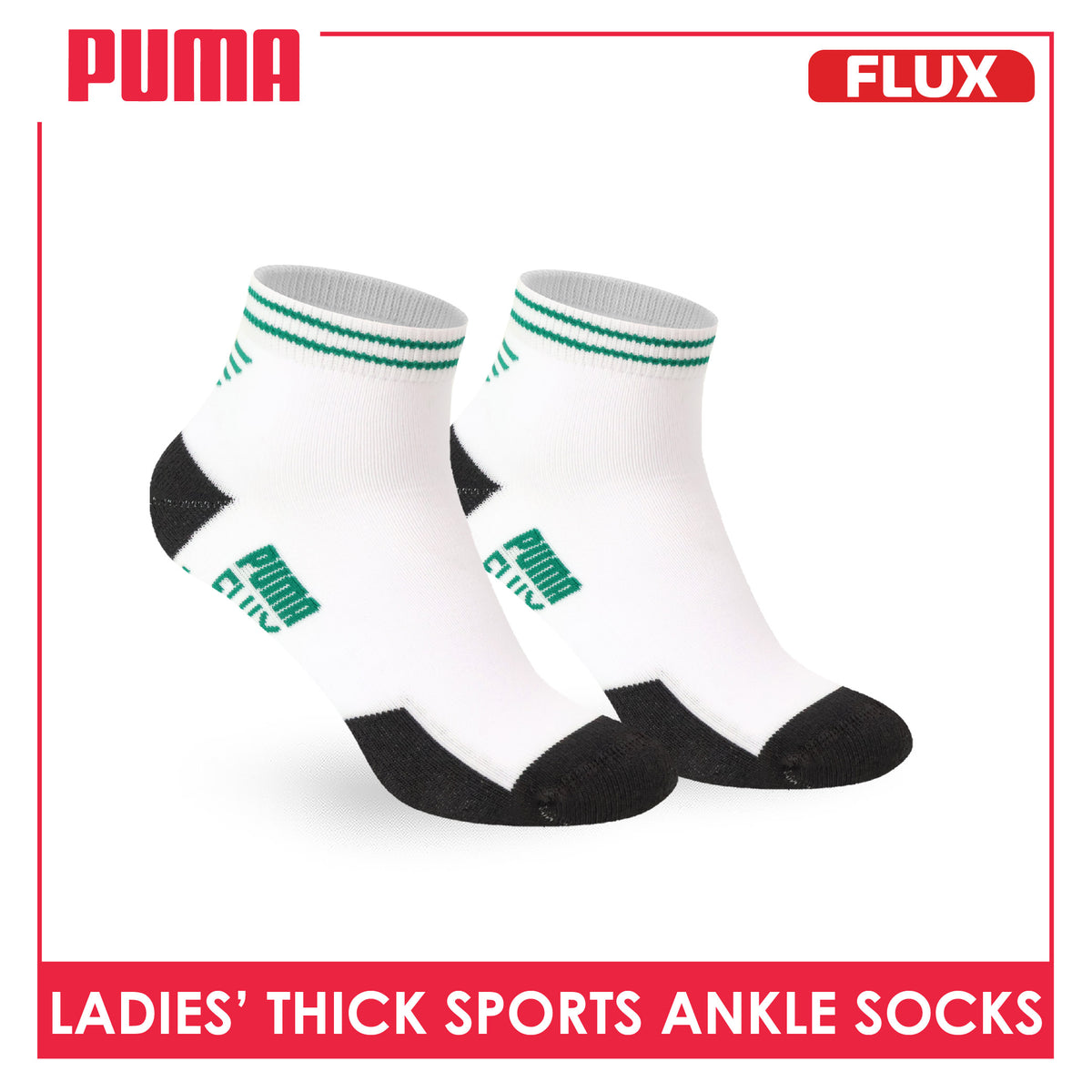 Puma Flux Ladies' Cotton Thick Sports Ankle Socks 1 pair ZLSK611
