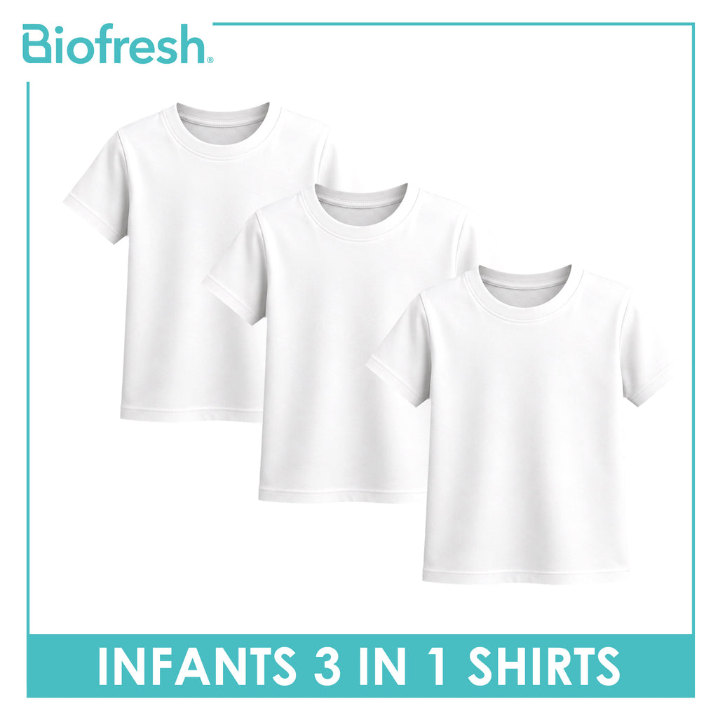 Biofresh Infants Antimicrobial Shirts 3 pieces in a pack UISRG611