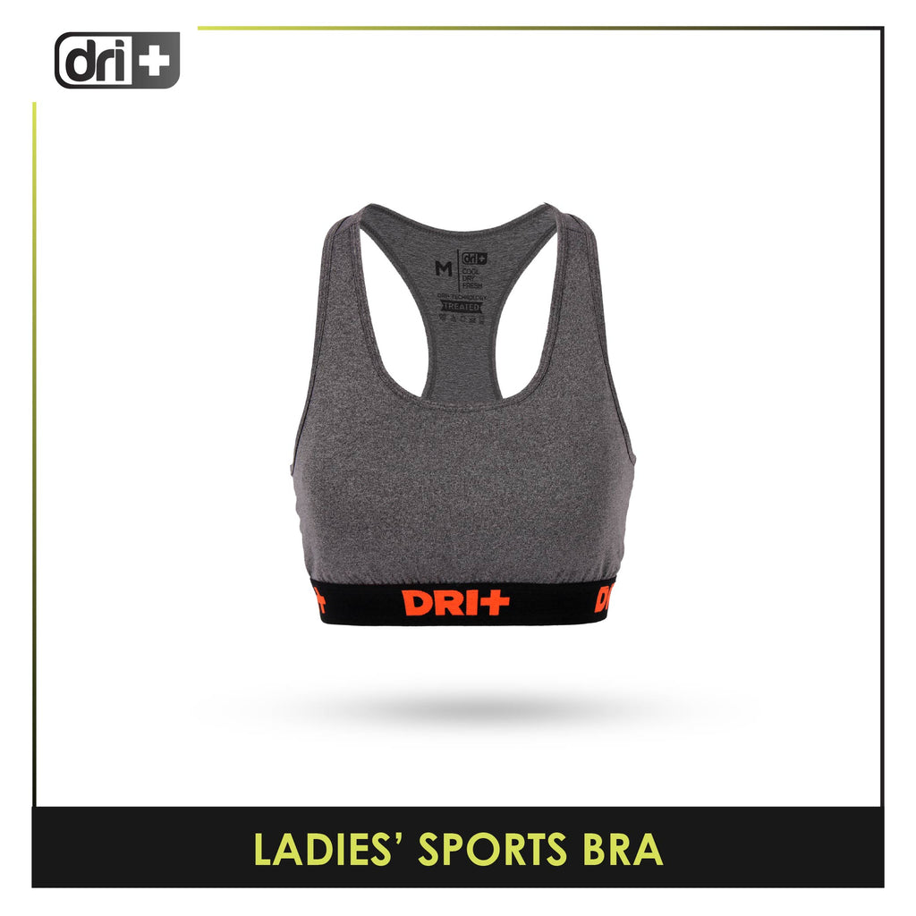 Dri plus Ladies’ Sports Bra 1 piece DULBR4201