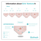 Biofresh Girls’ Antimicrobial Cotton Bikini Panty 3 pieces in a pack UGPKG522