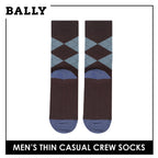 Bally Men's Cotton Crew Thin Casual Premium Socks 1 pair YMC612