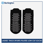 Burlington Ladies’ Pilates Thick Sports Low Cut Socks 1 pair BLGS611