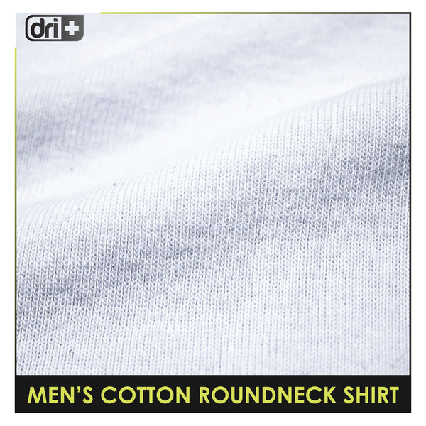 Dri Plus Men’s Anti-Odor Sweat Wicking Cotton The Logo Icon Roundneck Shirt 1 piece DUMSRC532