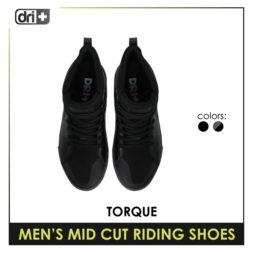 Dri Plus Men’s DRI+RIDE Torque Suede Leather Mid Cut Sneaker Shoes HDMH532