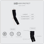 Dri Plus Men’s Sweat Wicking and Odor Free Riders' Arm Protect 1 pair DMAW631