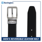 Burlington Men's Reversible Genuine Leather Belt 1 piece JMLR514