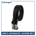 Burlington Men's Automatic Genuine Leather Belt 1 piece JMLA4101