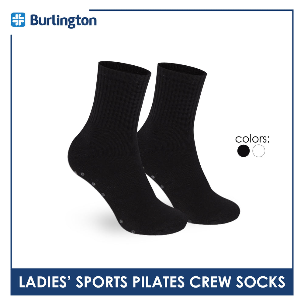 Burlington Ladies’ Pilates Sports Crew Socks 1 pair BLGS532