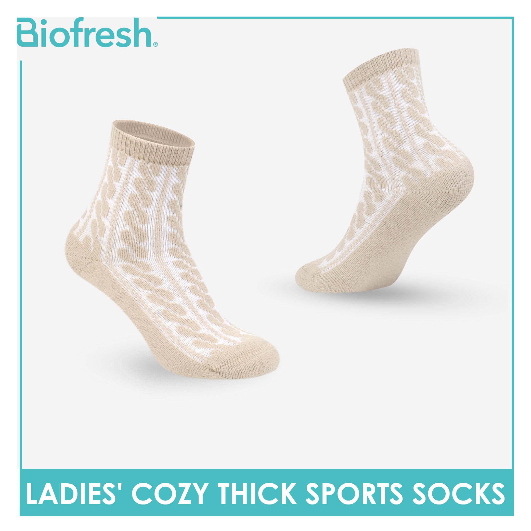 Biofresh Ladies' Cozy Warm Sleeping Thick Sports Socks 1 pair RLSC631