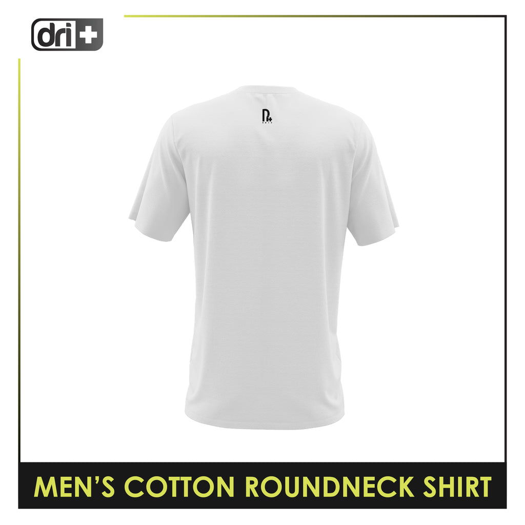 Dri Plus Men’s Anti-Odor Sweat Wicking Cotton The Logo Icon Roundneck Shirt 1 piece DUMSRC532