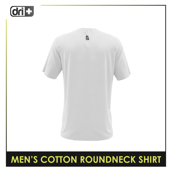 Dri Plus Men’s Anti-Odor Sweat Wicking Cotton The Logo Icon Roundneck Shirt 1 piece DUMSRC532