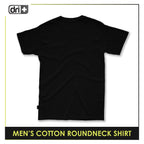Dri Plus Men’s Mood Collection Anti-Odor Sweat Wicking Cotton Roundneck Shirt 1 piece DUMSRC629