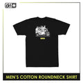 Dri plus Men's Cooltura Anti-Odor Sweat Wicking Cotton Roundneck Shirt 1 piece DUMSRC615