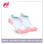 Burlington Ladies’ Invisole Lite Thick Sports Low Cut Socks 1 pair XLVS611