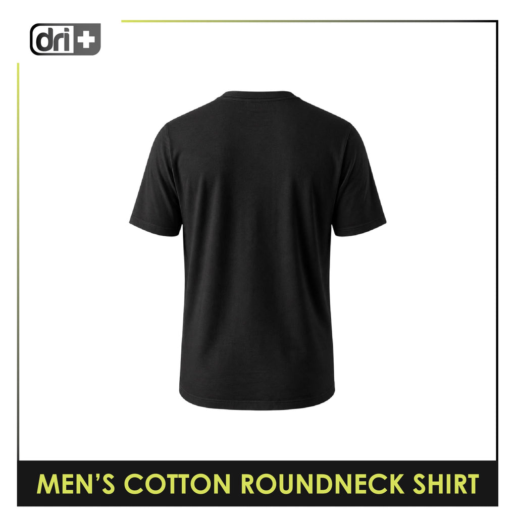 Dri Plus Men’s Anti-Odor Sweat Wicking Cotton The Good Evil Roundneck Shirt 1 piece DUMSRC612