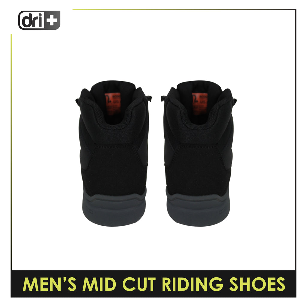 Dri Plus Men’s DRI+RIDE Scoot Microfiber Leather Mid Cut Sneaker Shoes HDMH531