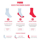 Puma Girl's Cotton Thin Casual Ankle Socks 3 pairs in 1 pack PGCG611