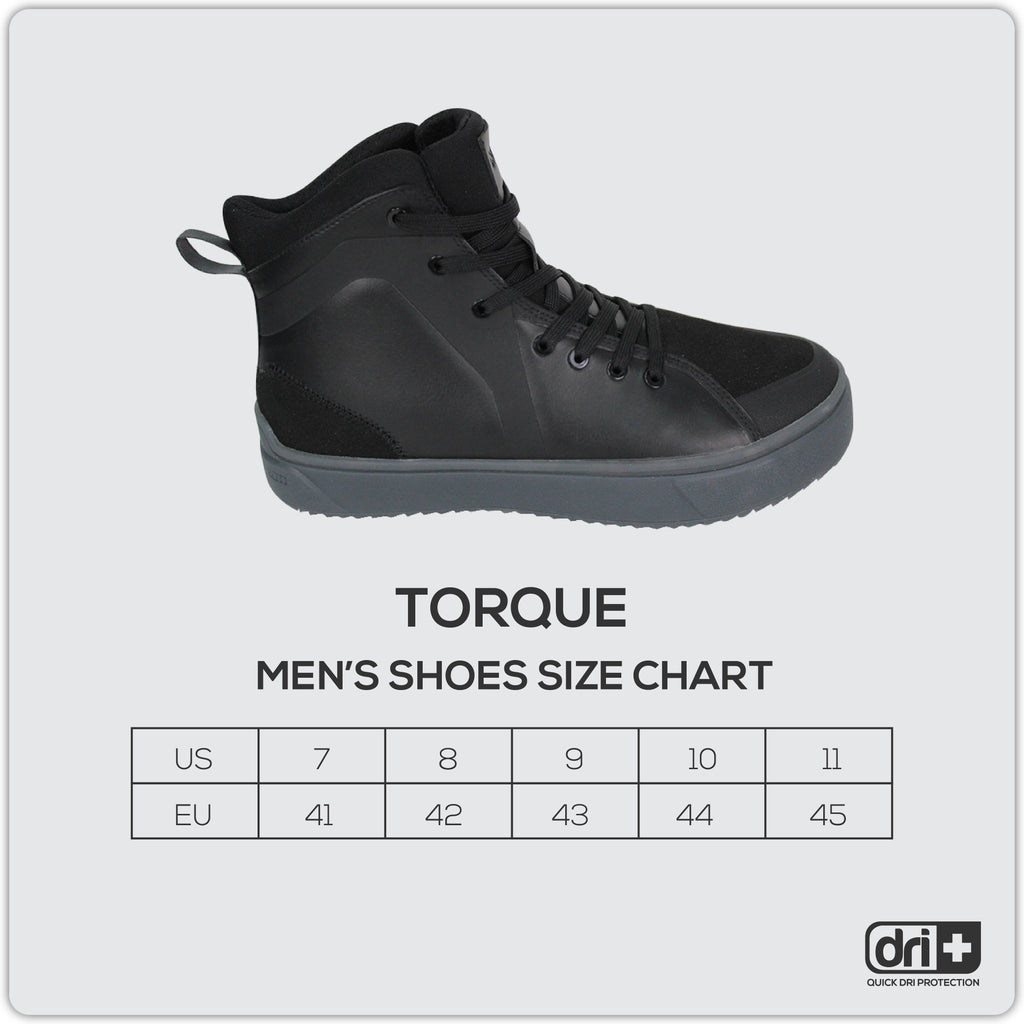 Dri Plus Men’s DRI+RIDE Torque Suede Leather Mid Cut Sneaker Shoes HDMH532
