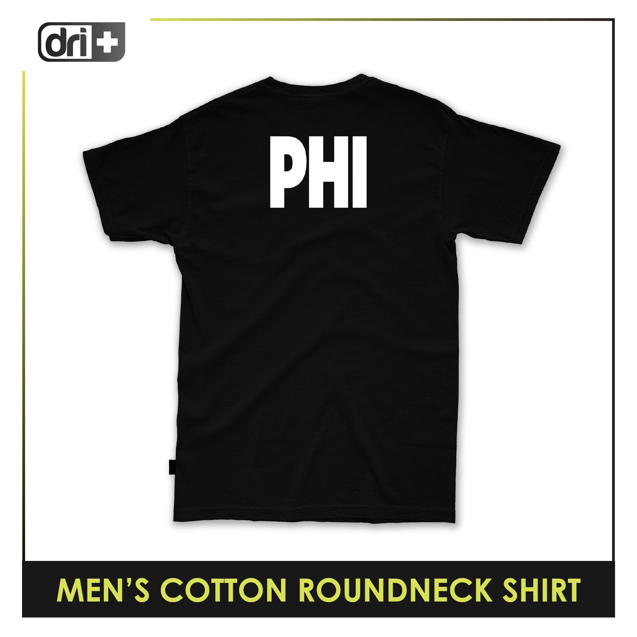 Dri Plus Men’s Anti-Odor Sweat Wicking Cotton Team Pilipinas Roundneck Shirt 1 piece DUMSRC5313