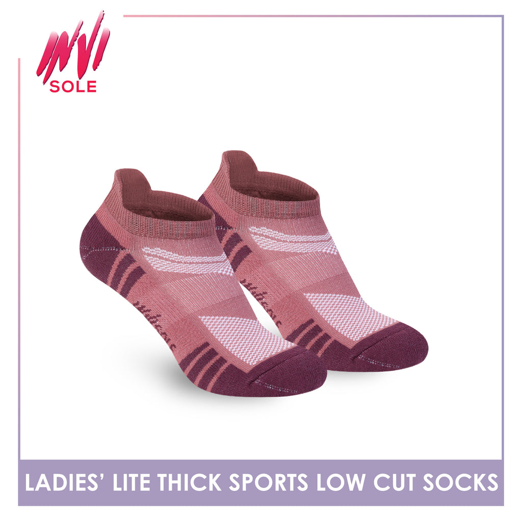 Burlington Ladies’ Invisole Lite Thick Sports Low Cut Socks 1 pair XLVS611