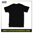 Dri Plus Men’s Anti-Odor Sweat Wicking Cotton Plain Roundneck Shirt 1 piece DUMSRC523