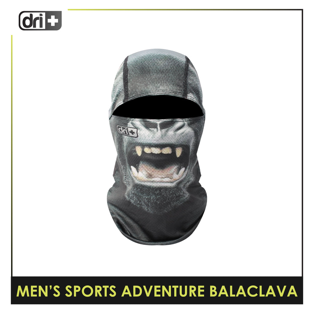 Dri Plus Men’s Gorilla S-ADV Multifunctional Moisture Wicking Balaclava 1 piece DUMB532