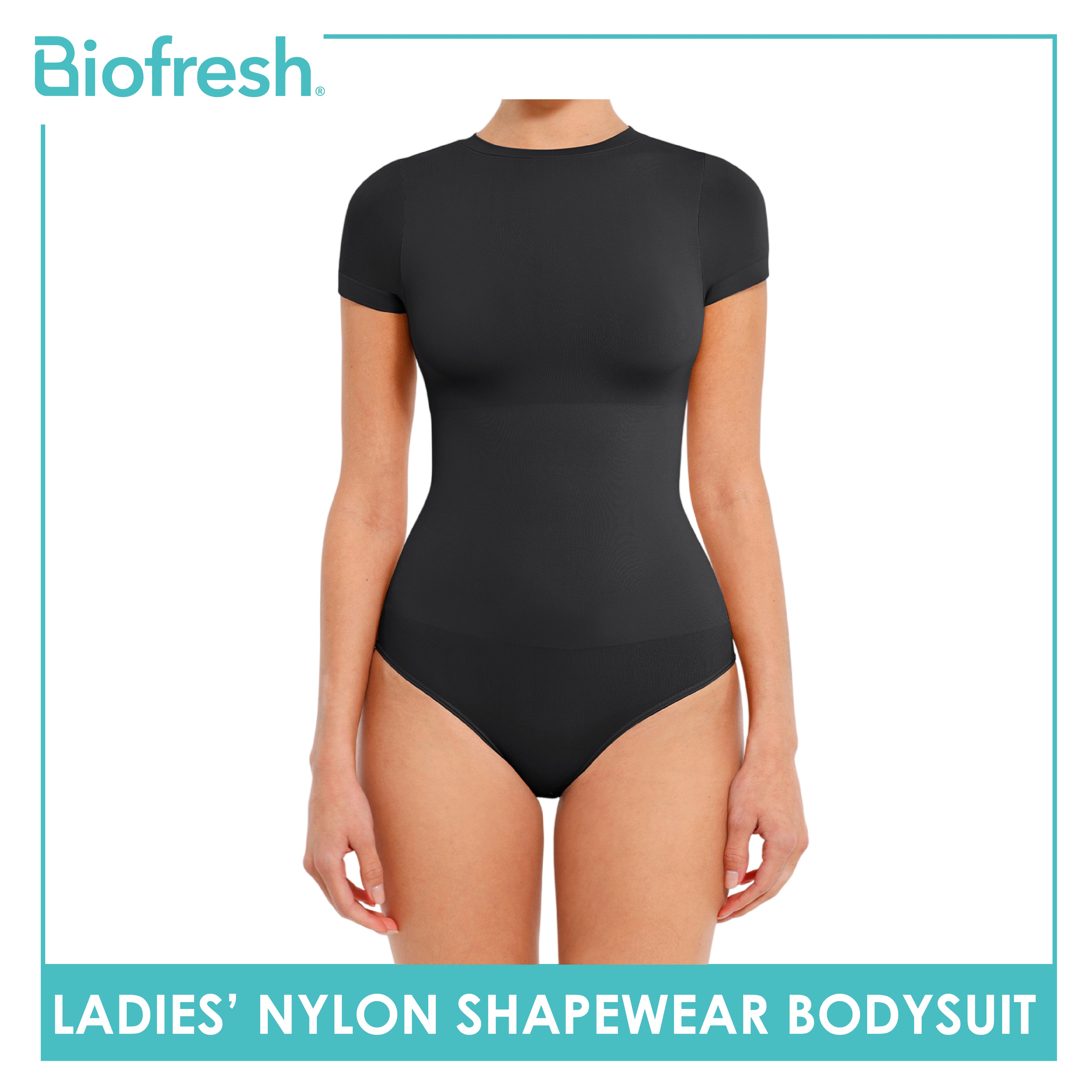 Biofresh Ladies’ Nylon Shapewear Bodysuit 1 piece ULWB611