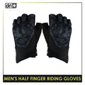 Dri Plus Half Finger Riding Gloves 1 pair AMGHN511
