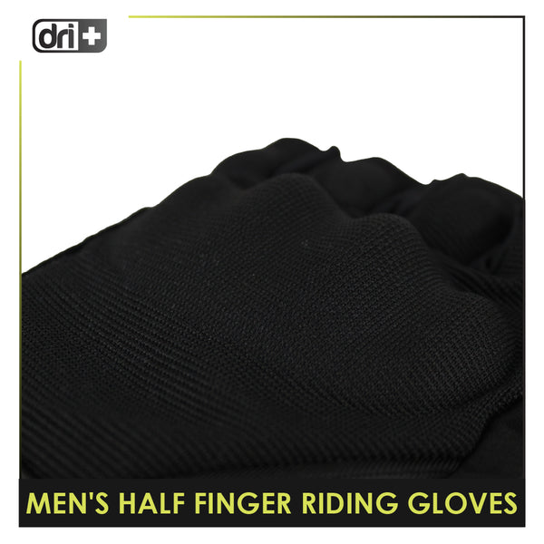 Dri Plus Half Finger Riding Gloves 1 pair AMGHN511