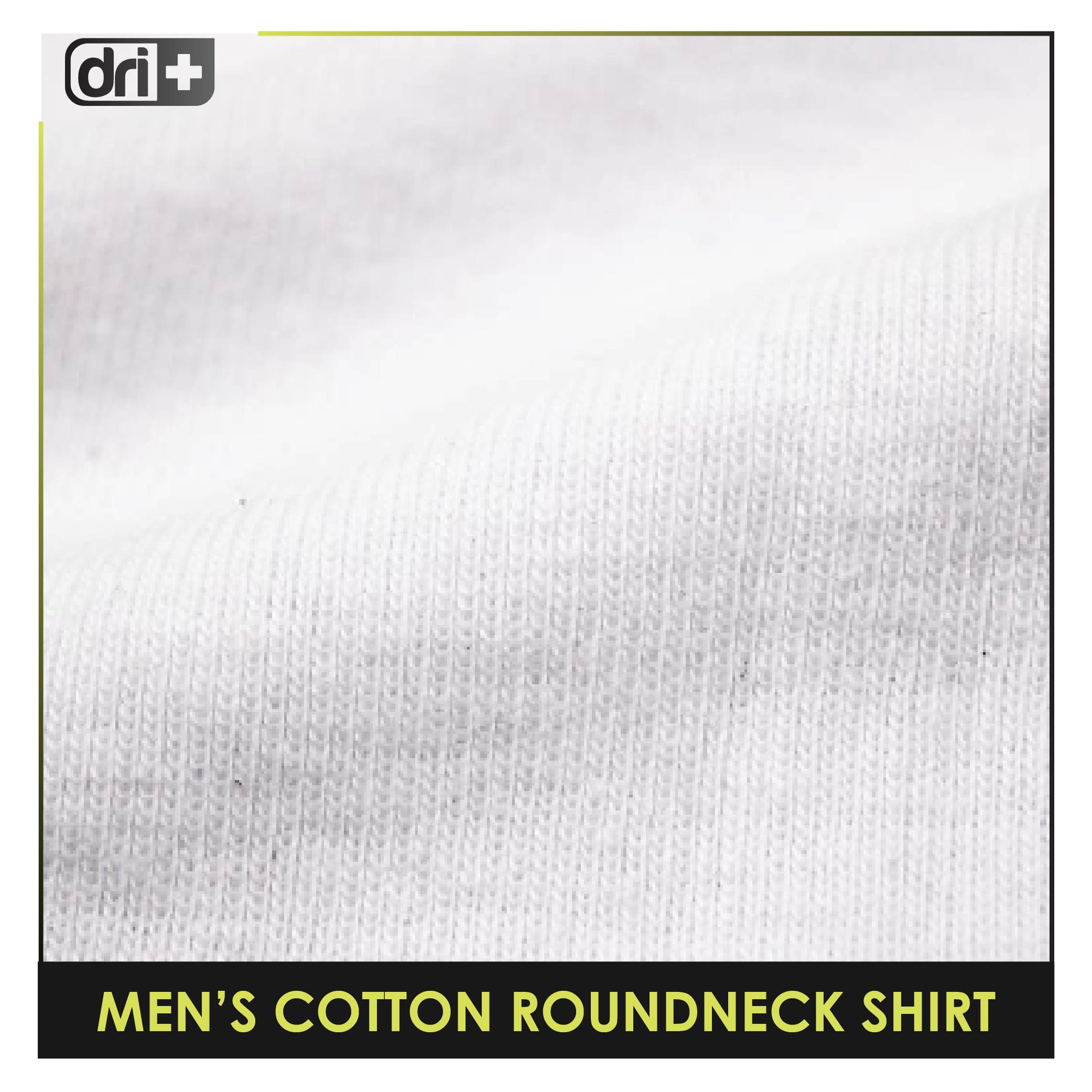 Dri Plus Men’s Baltek Collection Anti-Odor Sweat Wicking Cotton Roundneck Shirt 1pc DUMSRC528