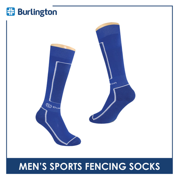 Burlington Men’s Thick Sports Crew Fencing Socks 1 pair BFB-DEX1