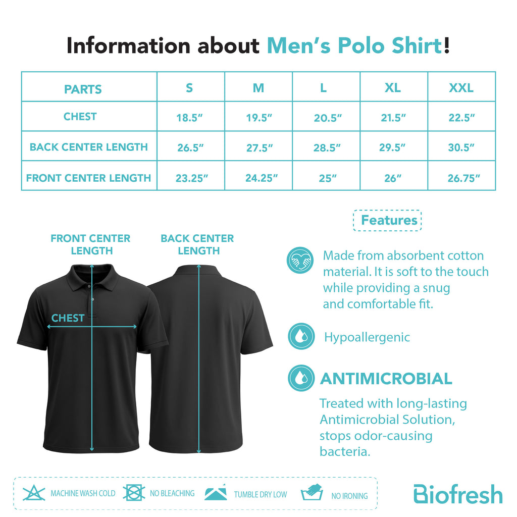 Biofresh Microair AirDrive Men’s Nylon Polo Shirt 1 piece MUMSP4401