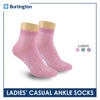 Burlington Ladies’ Cotton Light Performance Ankle Socks 1 pair BLC4401