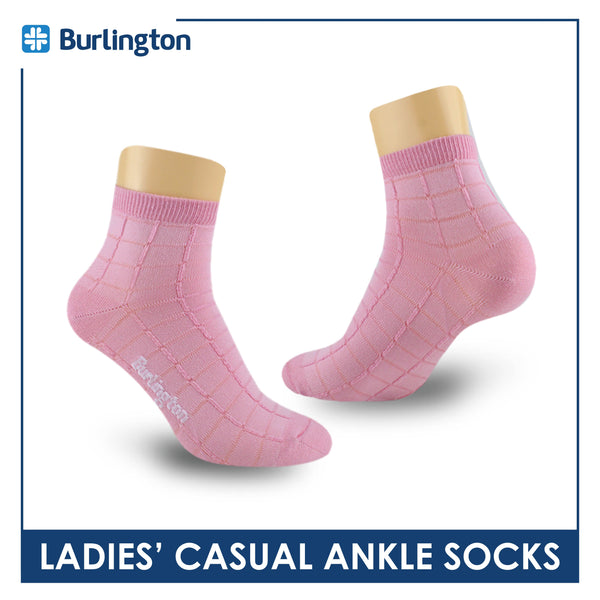 Burlington Ladies’ Cotton Light Performance Ankle Socks 1 pair BLC4401