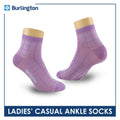 Burlington Ladies’ Cotton Light Performance Ankle Socks 1 pair BLC4401