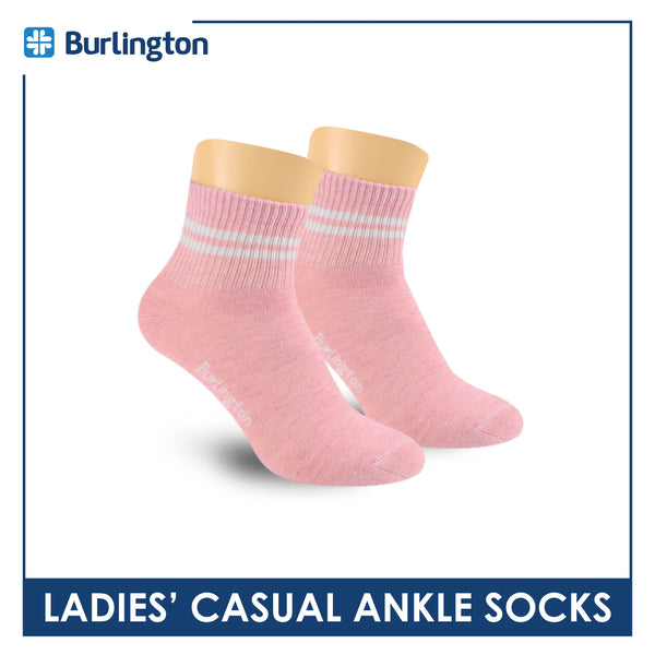 Burlington Ladies’ Cotton Light Performance Ankle Socks 1 pair BLC4402