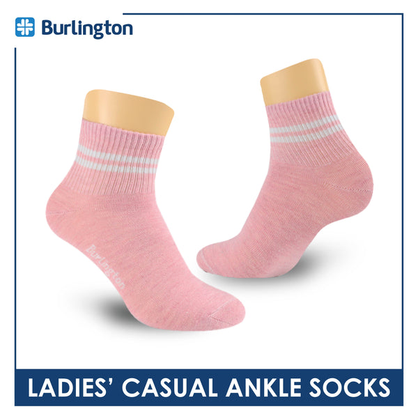 Burlington Ladies’ Cotton Light Performance Ankle Socks 1 pair BLC4402