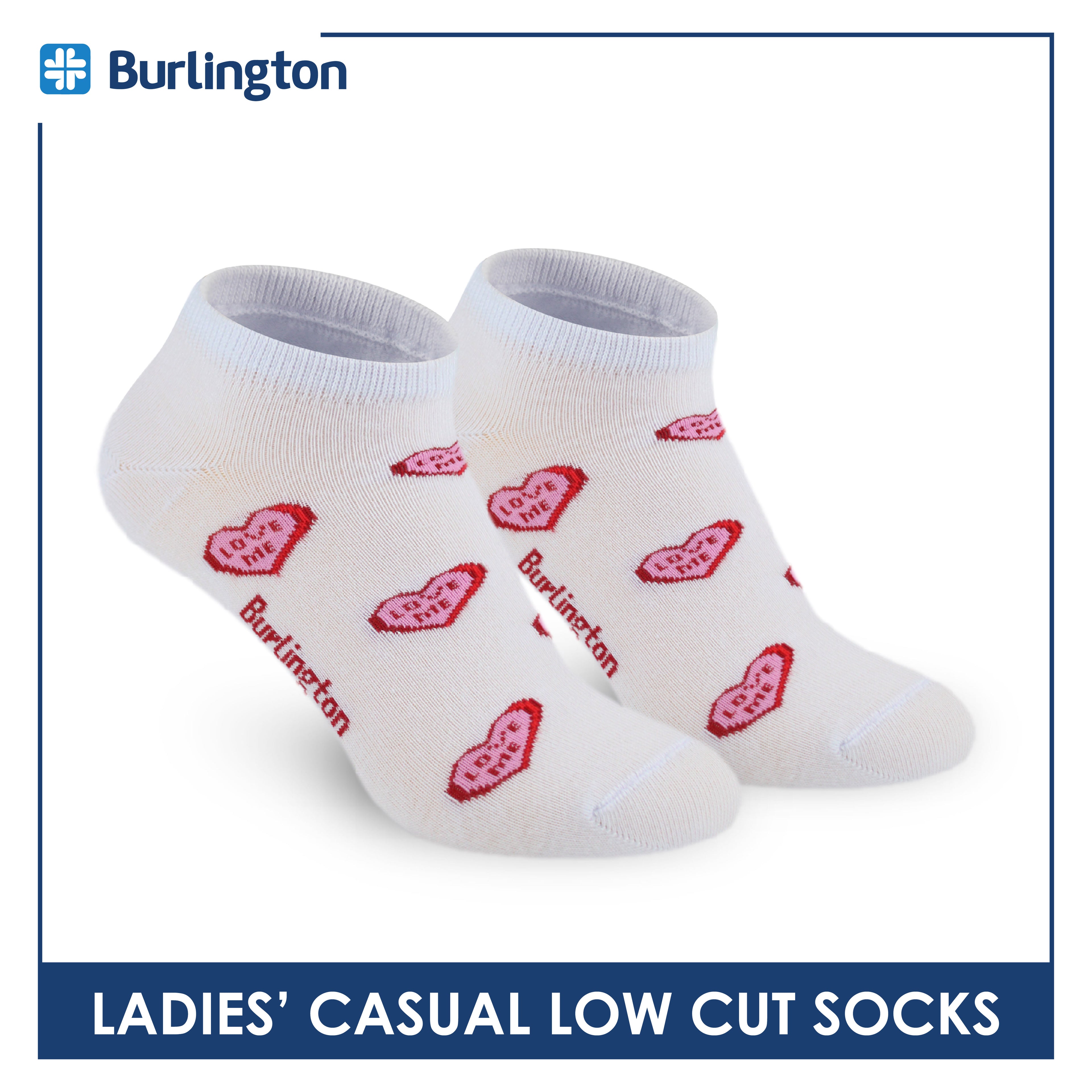 Burlington Ladies' Cotton Lite Thin Casual Low Cut Socks 1 pair BLC511