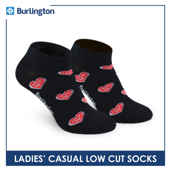 Burlington Ladies' Cotton Lite Thin Casual Low Cut Socks 1 pair BLC511