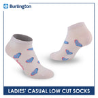 Burlington Ladies' Cotton Lite Thin Casual Low Cut Socks 1 pair BLC511