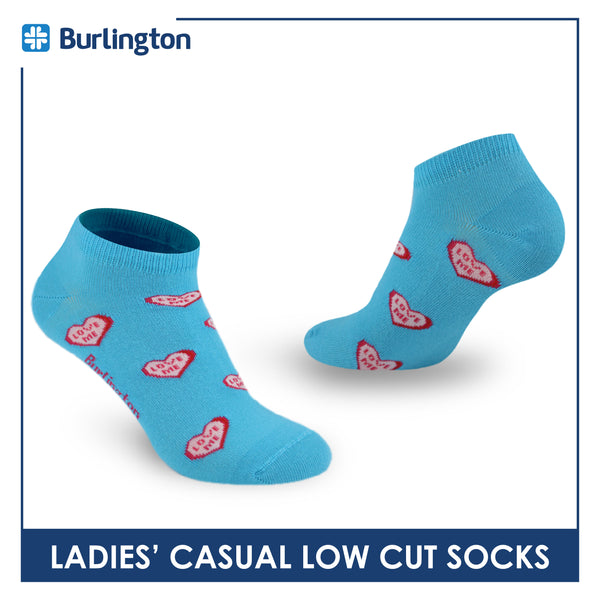 Burlington Ladies' Cotton Lite Thin Casual Low Cut Socks 1 pair BLC511