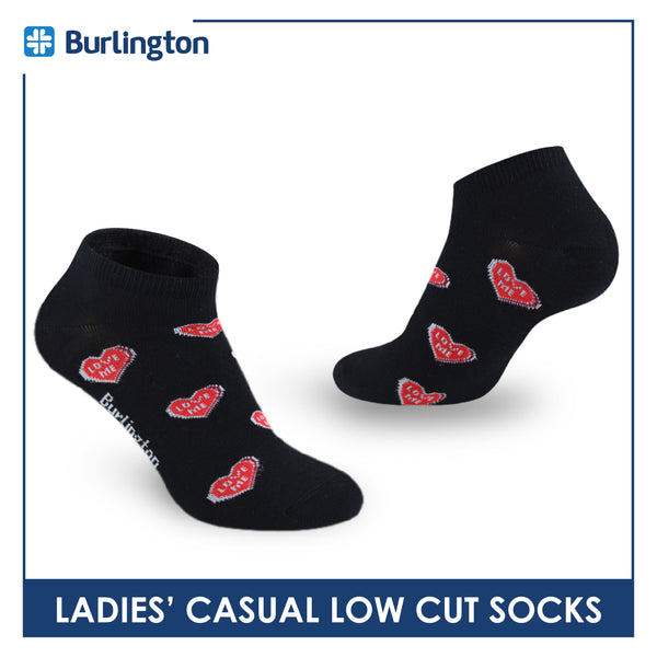 Burlington Ladies' Cotton Lite Thin Casual Low Cut Socks 1 pair BLC511
