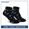 Burlington Ladies' Cotton Lite Thin Casual Ankle Socks 1 pair BLC512