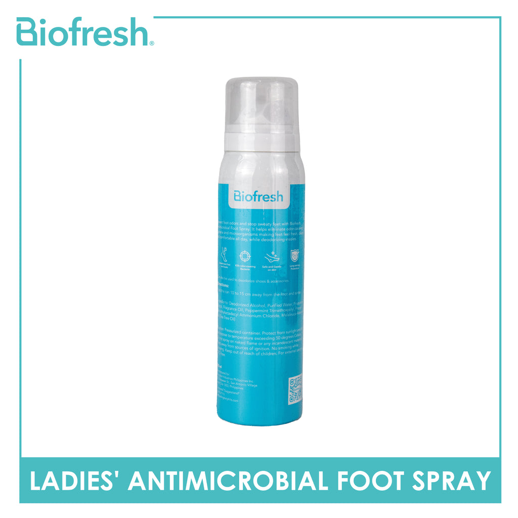Biofresh Ladies Antimicrobial Foot Spray 1 piece BLFSS01