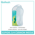 Biofresh Ladies' Sofigel ¾ Cushion Insole in 1 pair RLG18