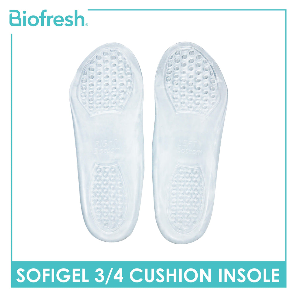Biofresh Ladies' Sofigel ¾ Cushion Insole in 1 pair RLG18