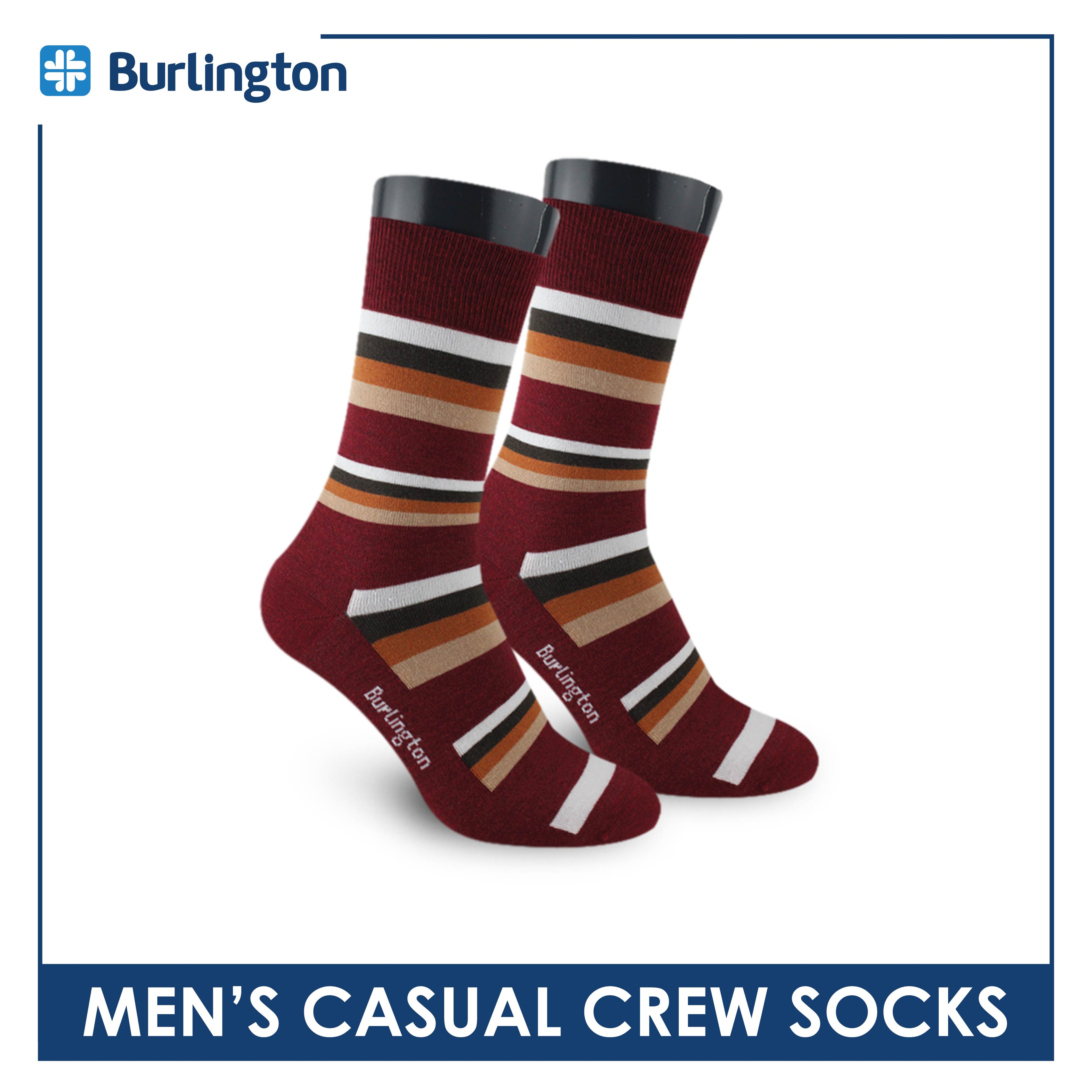 Burlington Men’s Light Performance Crew Socks 1 pair BMC4401
