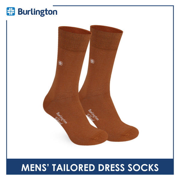 Burlington Men's Cotton Tailored Dress Crew Socks 1 pair BMTE531