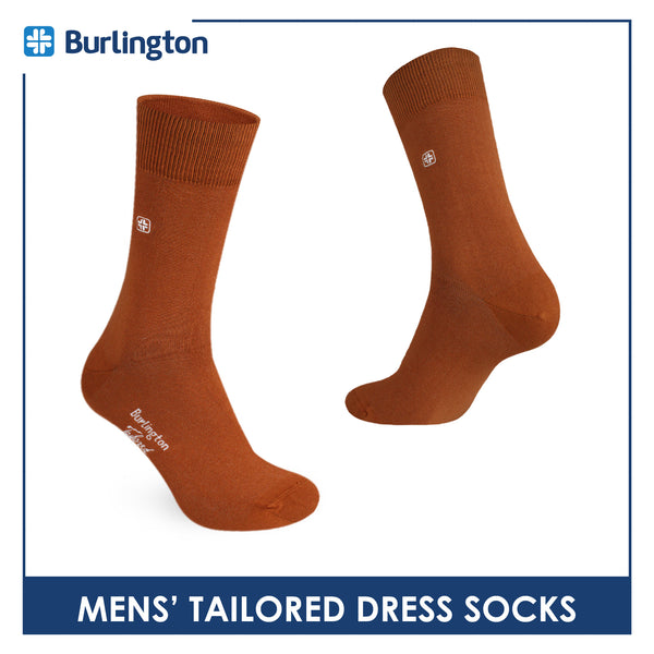 Burlington Men's Cotton Tailored Dress Crew Socks 1 pair BMTE531