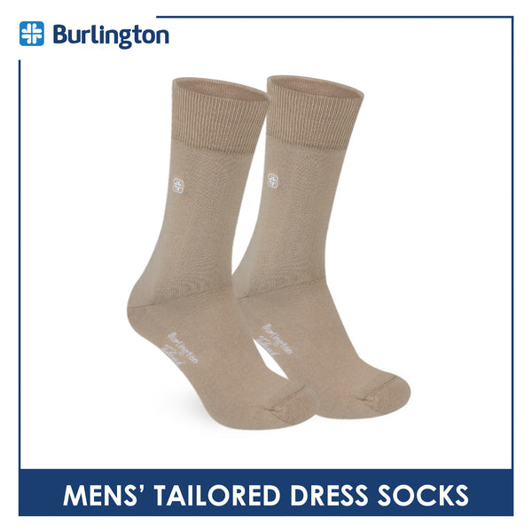 Burlington Men's Cotton Tailored Dress Crew Socks 1 pair BMTE531